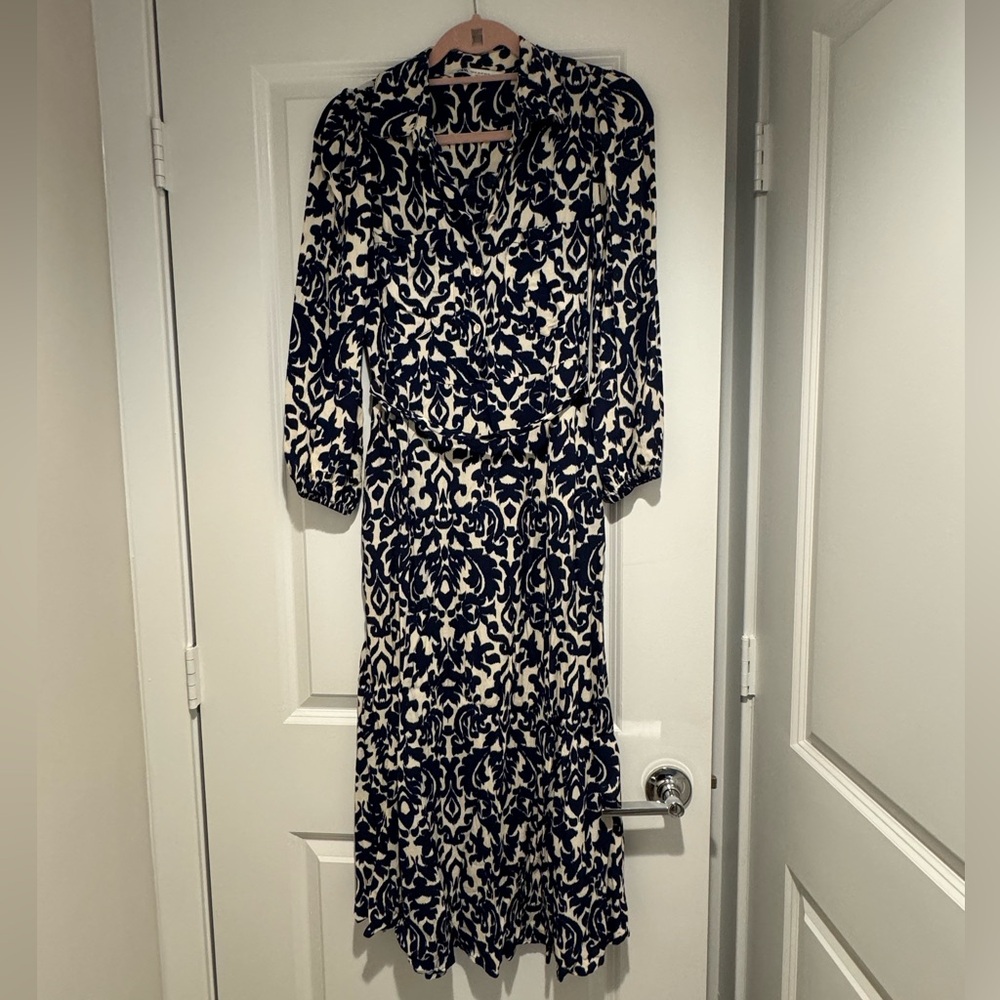 Zara Ankle Length Printer Dress XS